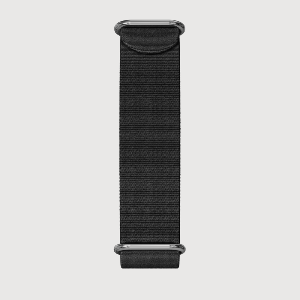 Black Nato Strap - Sartoriale Straps