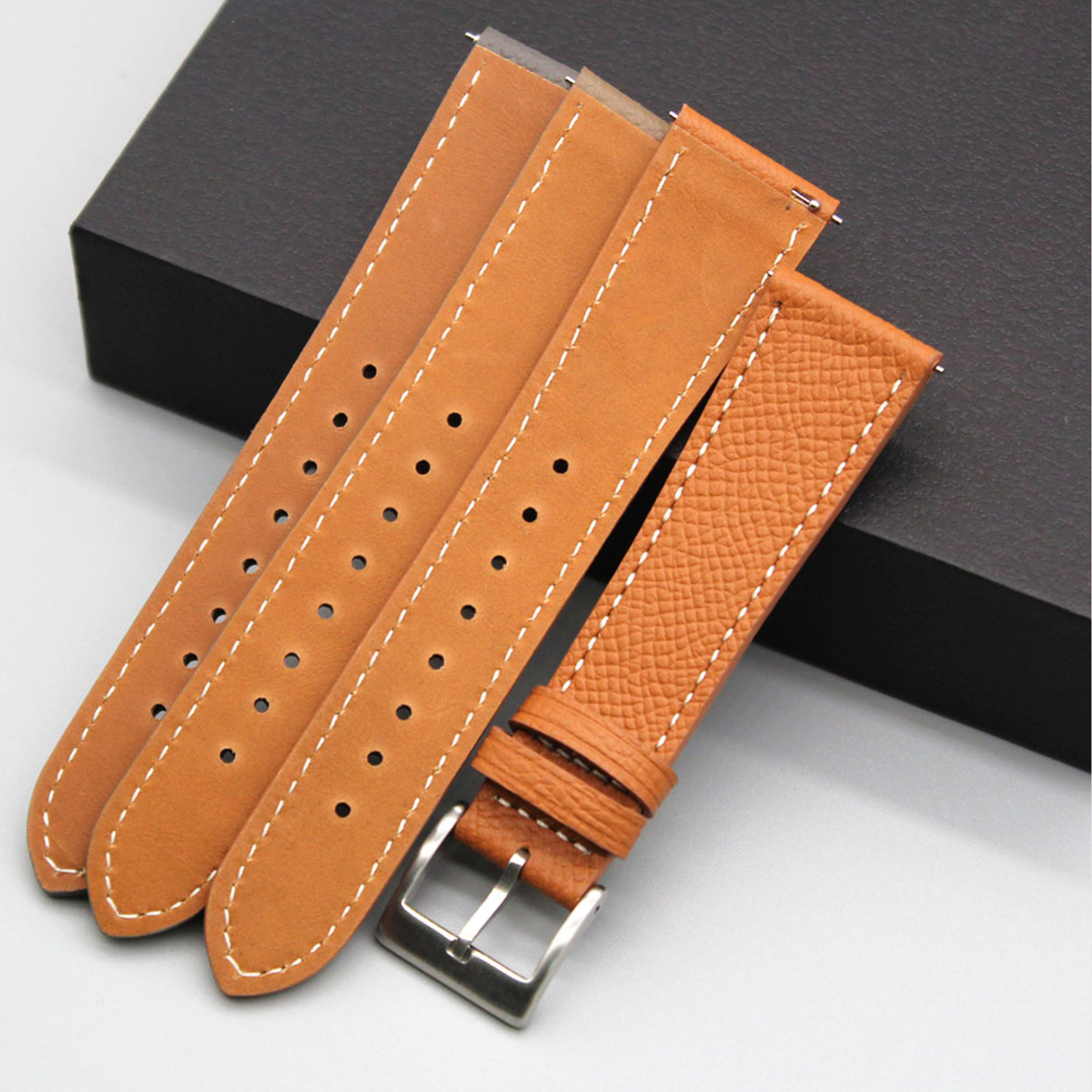 Epsom Leather Straps - Sartoriale