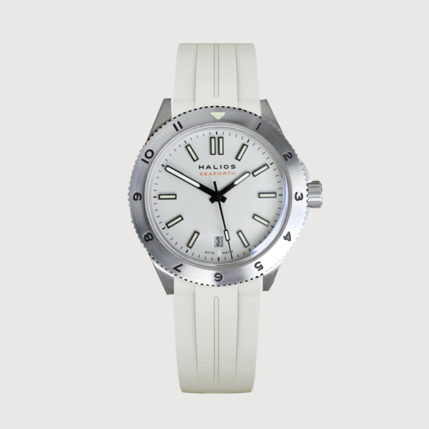 Halios | Curved Rubber - White