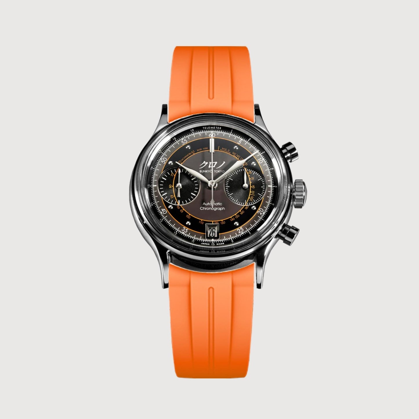 Kurono Tokyo | Curved Rubber - Orange
