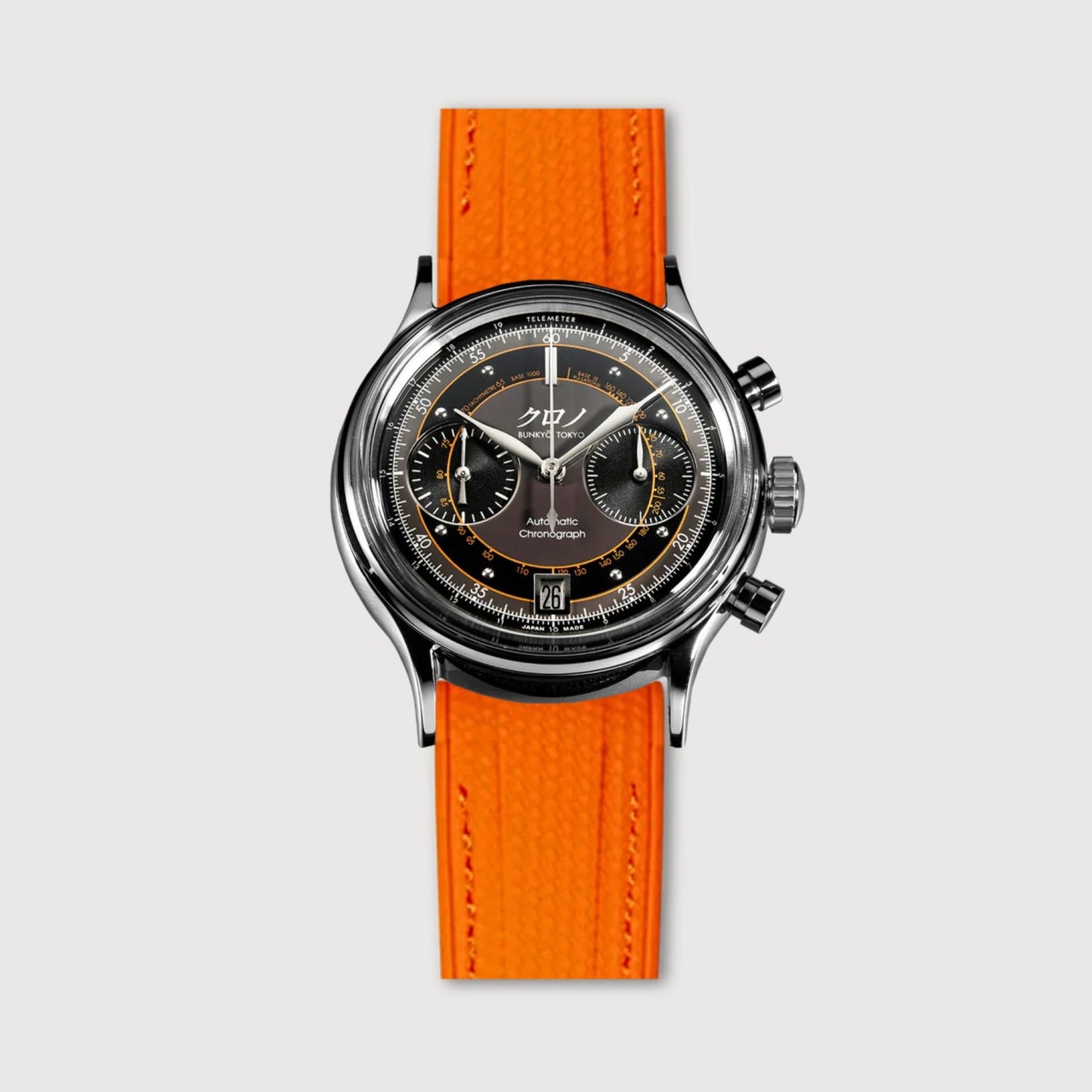 Kurono Tokyo | Mosaic Curved Rubber - Orange