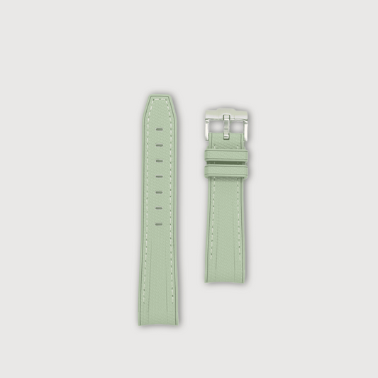 Mosaic Curved Rubber - Light Green