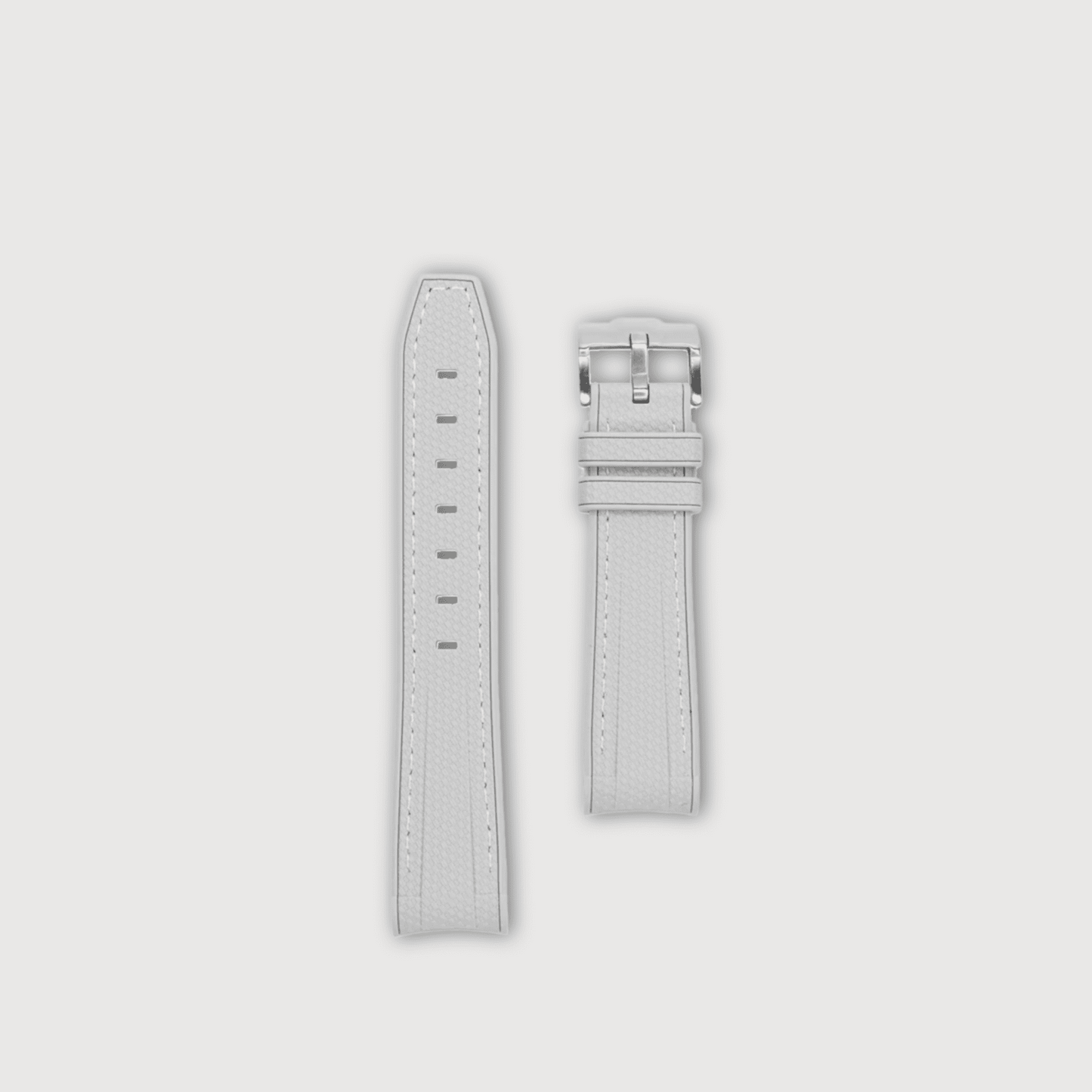 Halios | Mosaic Curved Rubber - Light Grey