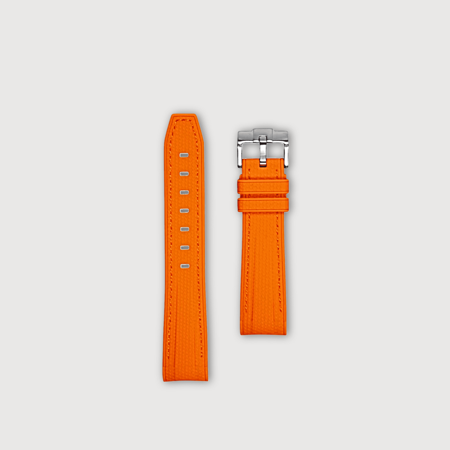 Mosaic Curved Rubber - Orange