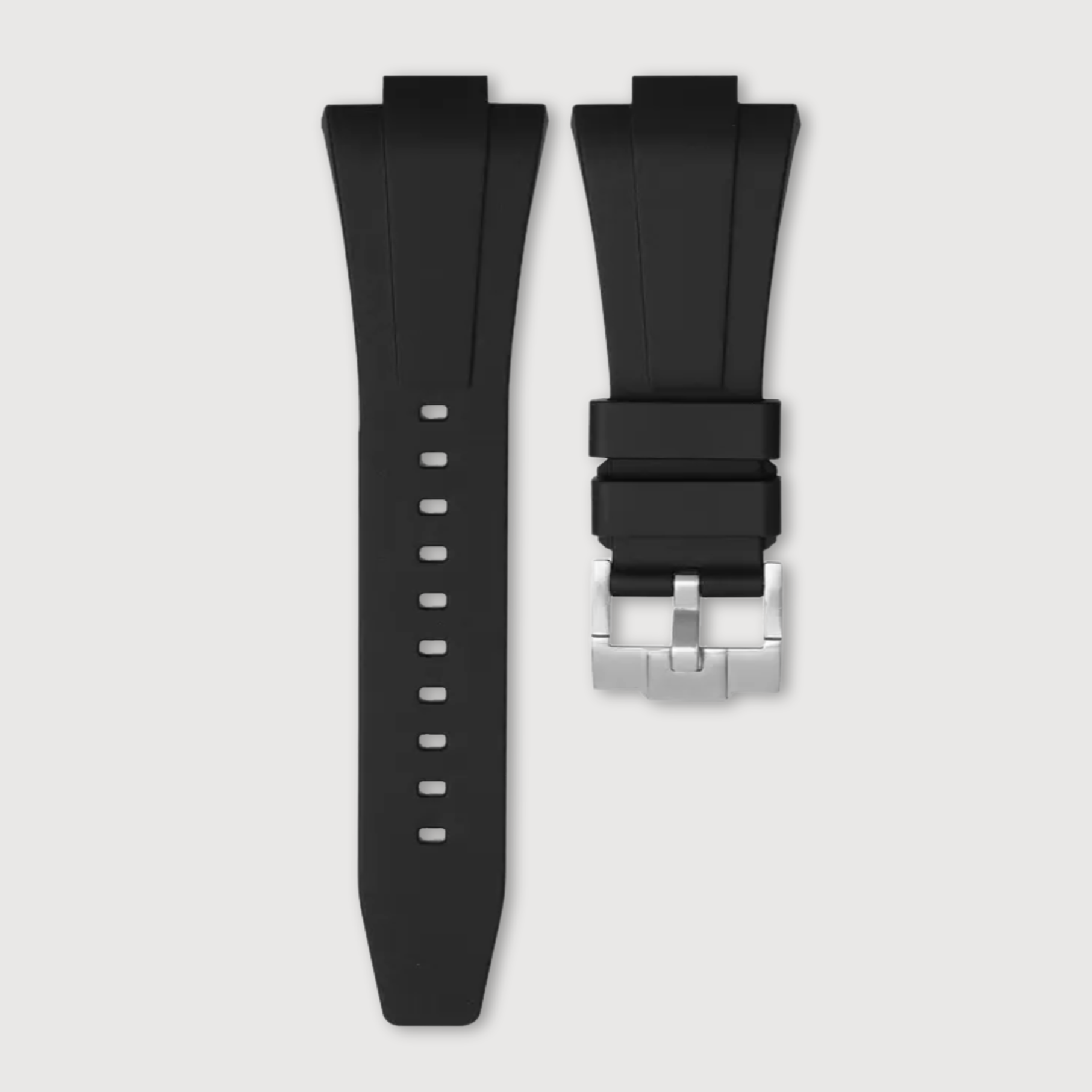 PRX Rubber Minimalist Black Sartoriale Straps