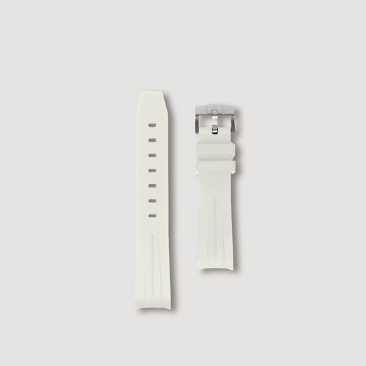 Kurono Tokyo | Curved Rubber - White