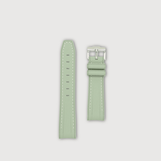 Kurono Tokyo | Mosaic Curved Rubber - Light Green