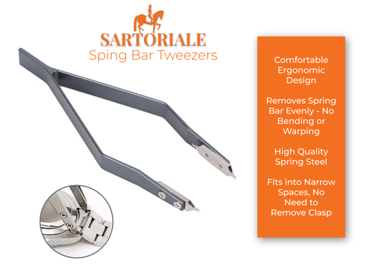 Sartoriale Spring Bar Tweezer Tool